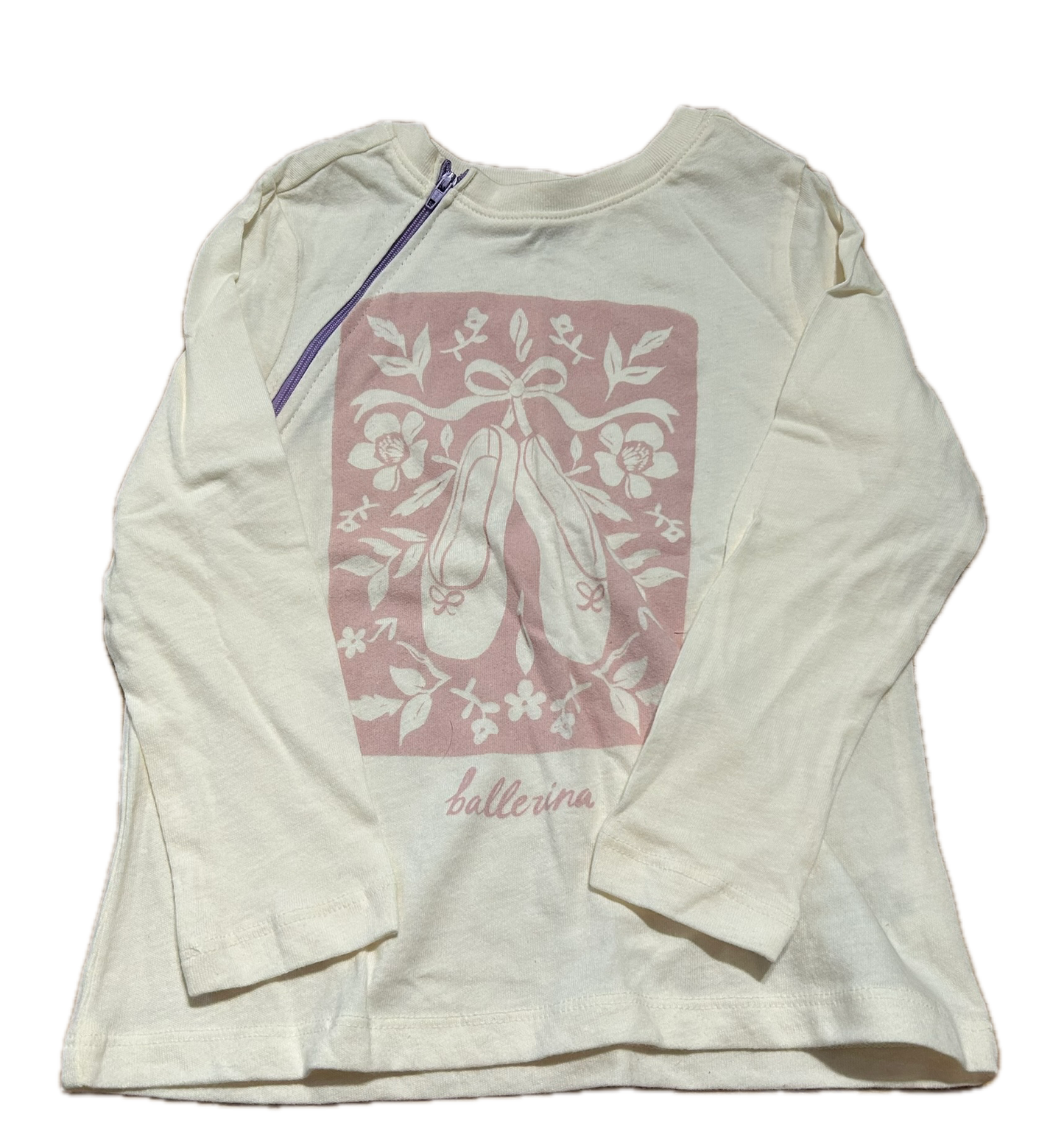 RIGHT ZIPPER Ballerina