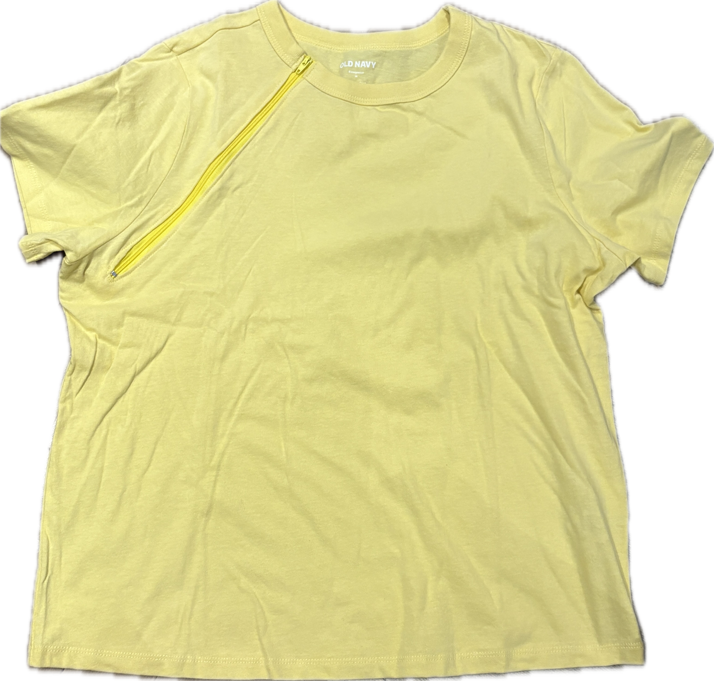 RIGHT ZIPPER Yellow