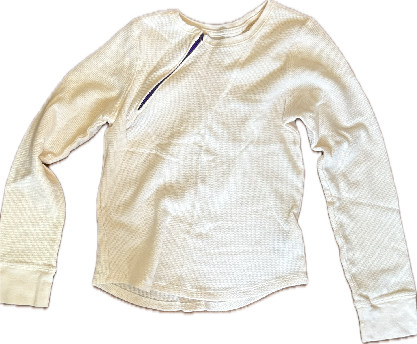 GENTLY USED RIGHT ZIPPER Waffle