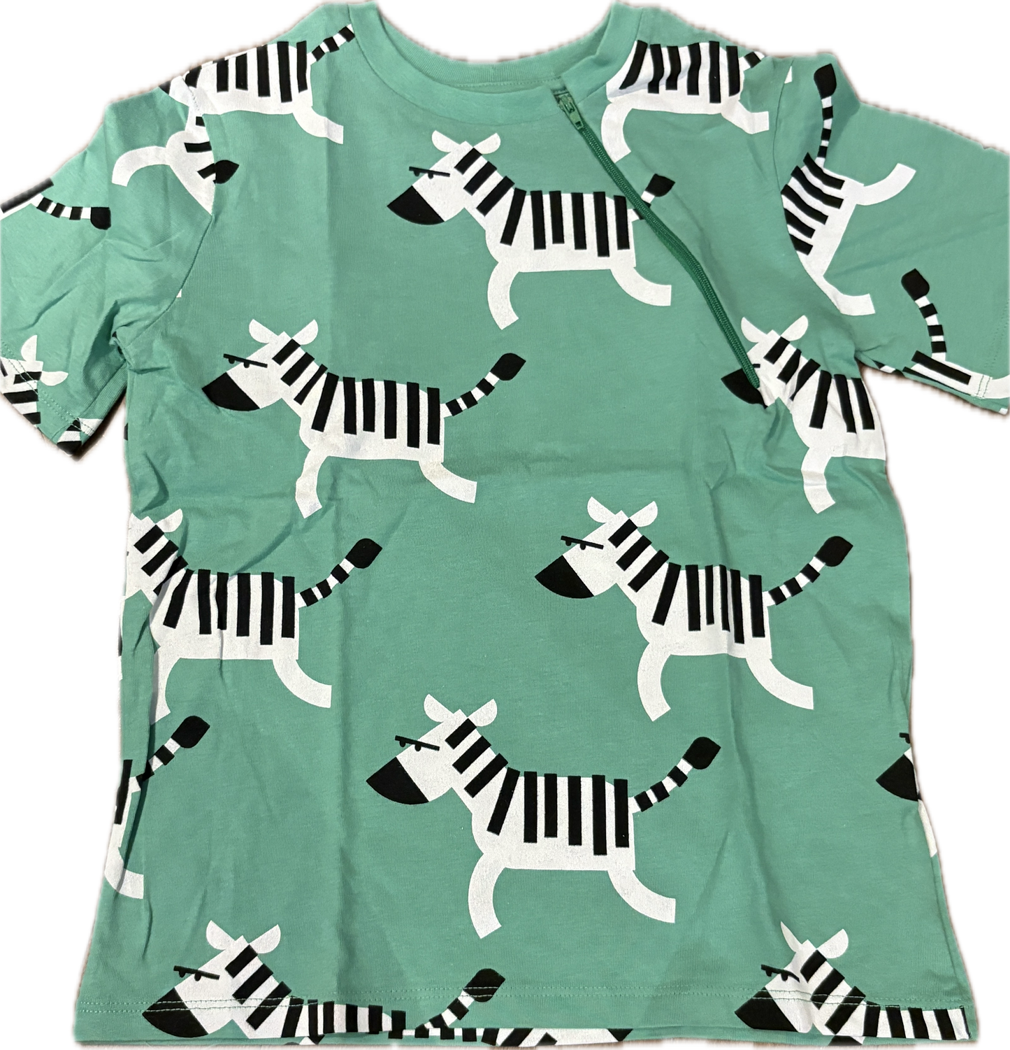 LEFT ZIPPER Zebra