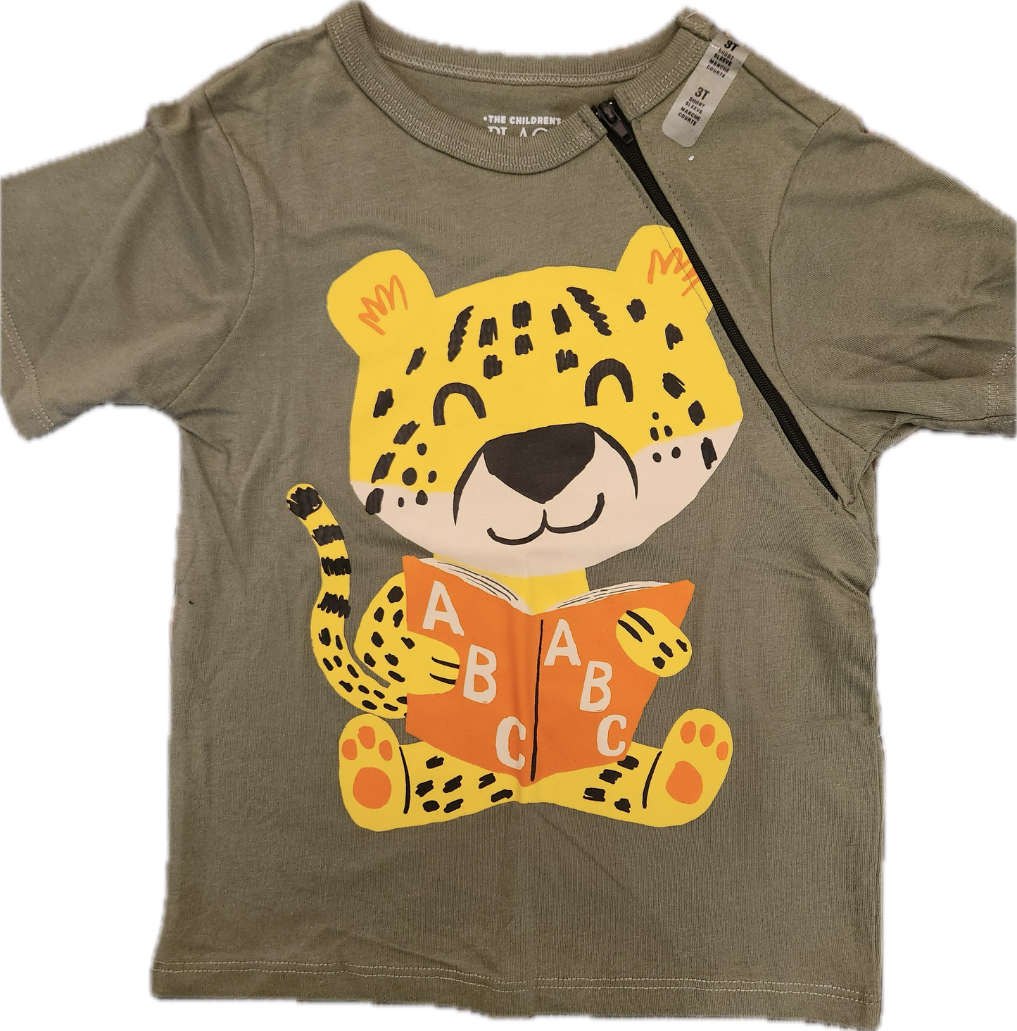 LEFT ZIPPER Reading Cheetah