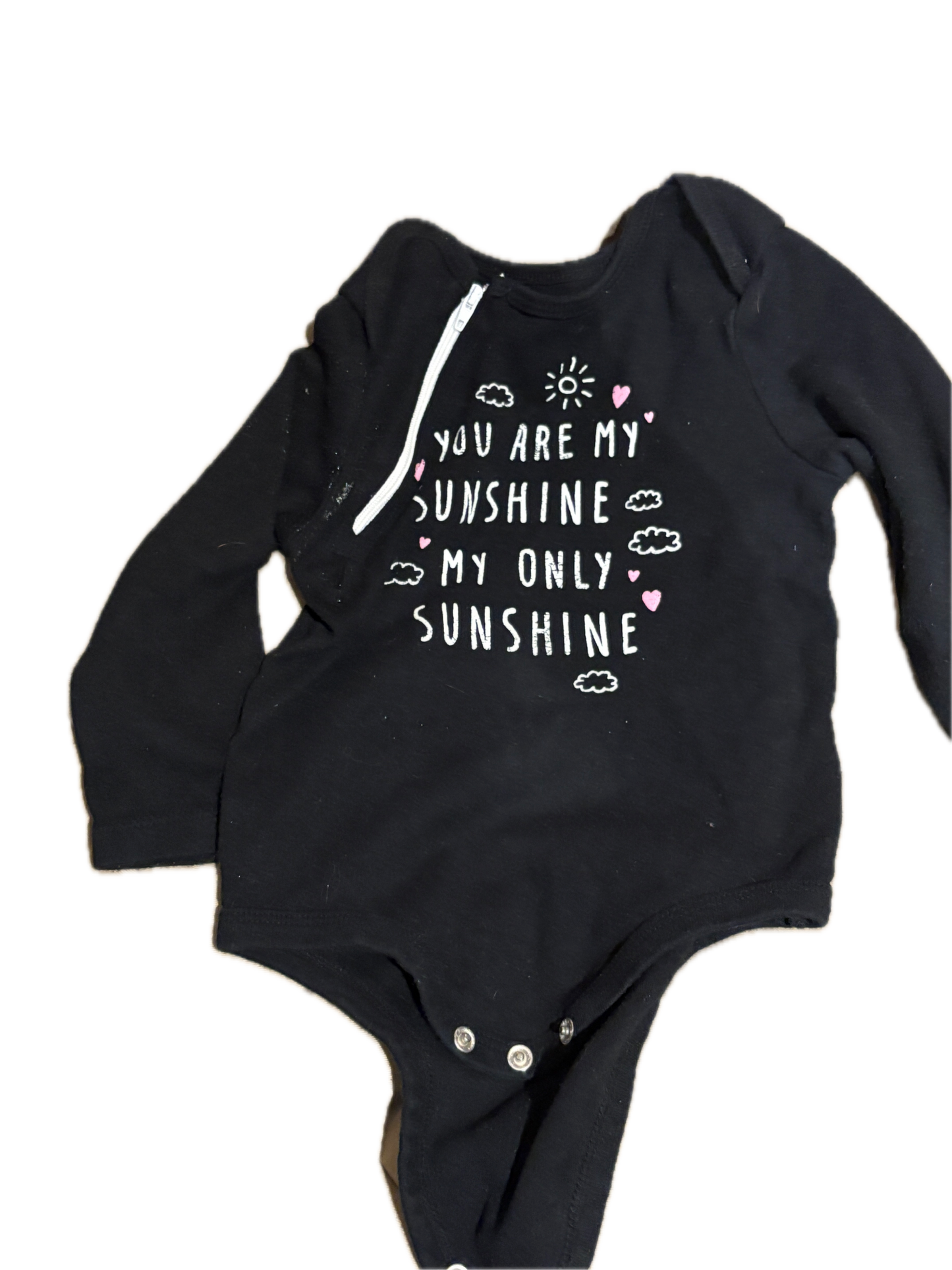 GENTLY USED RIGHT ZIPPER You Are My Sunshine