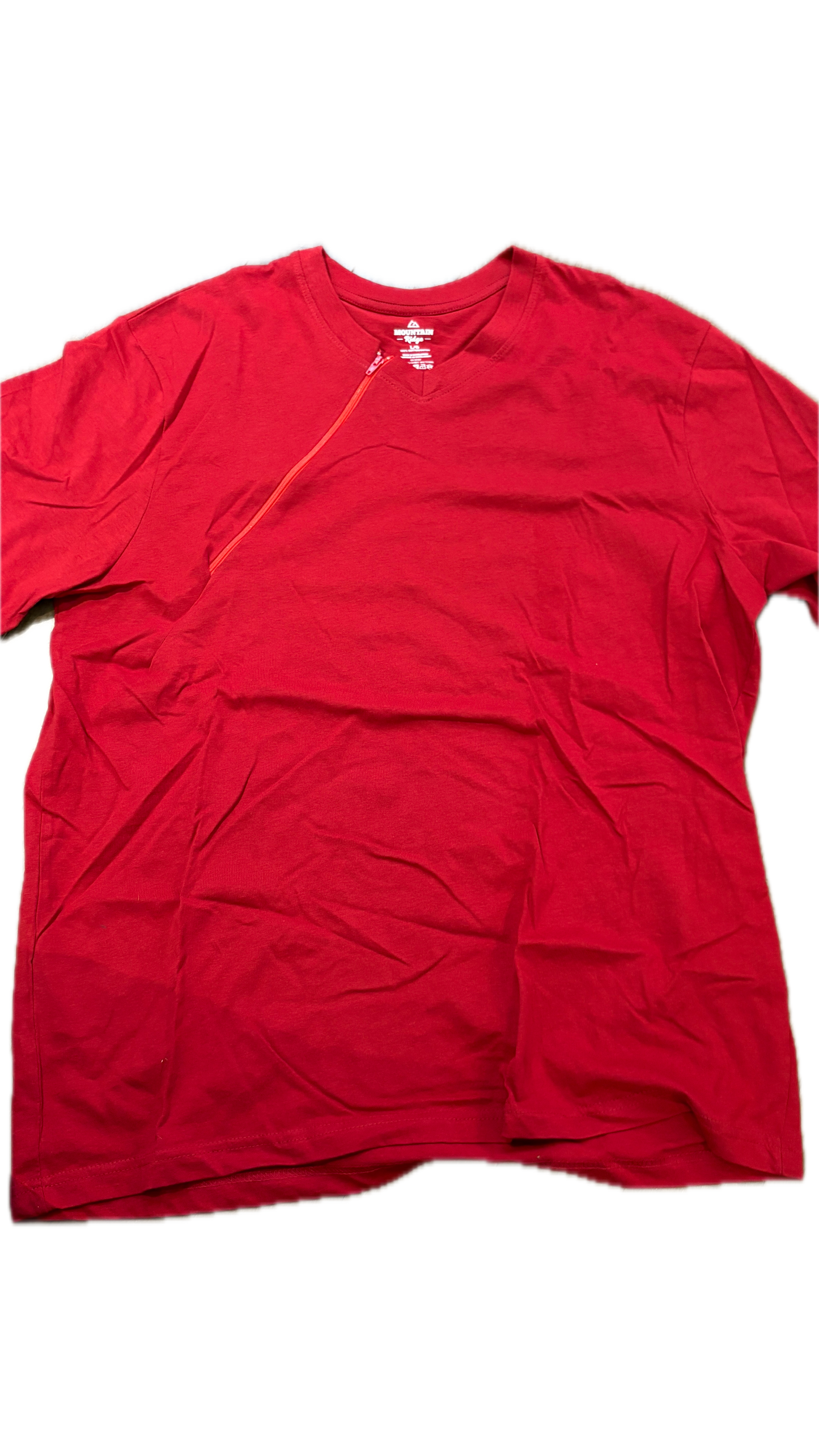 RIGHT ZIPPER Red