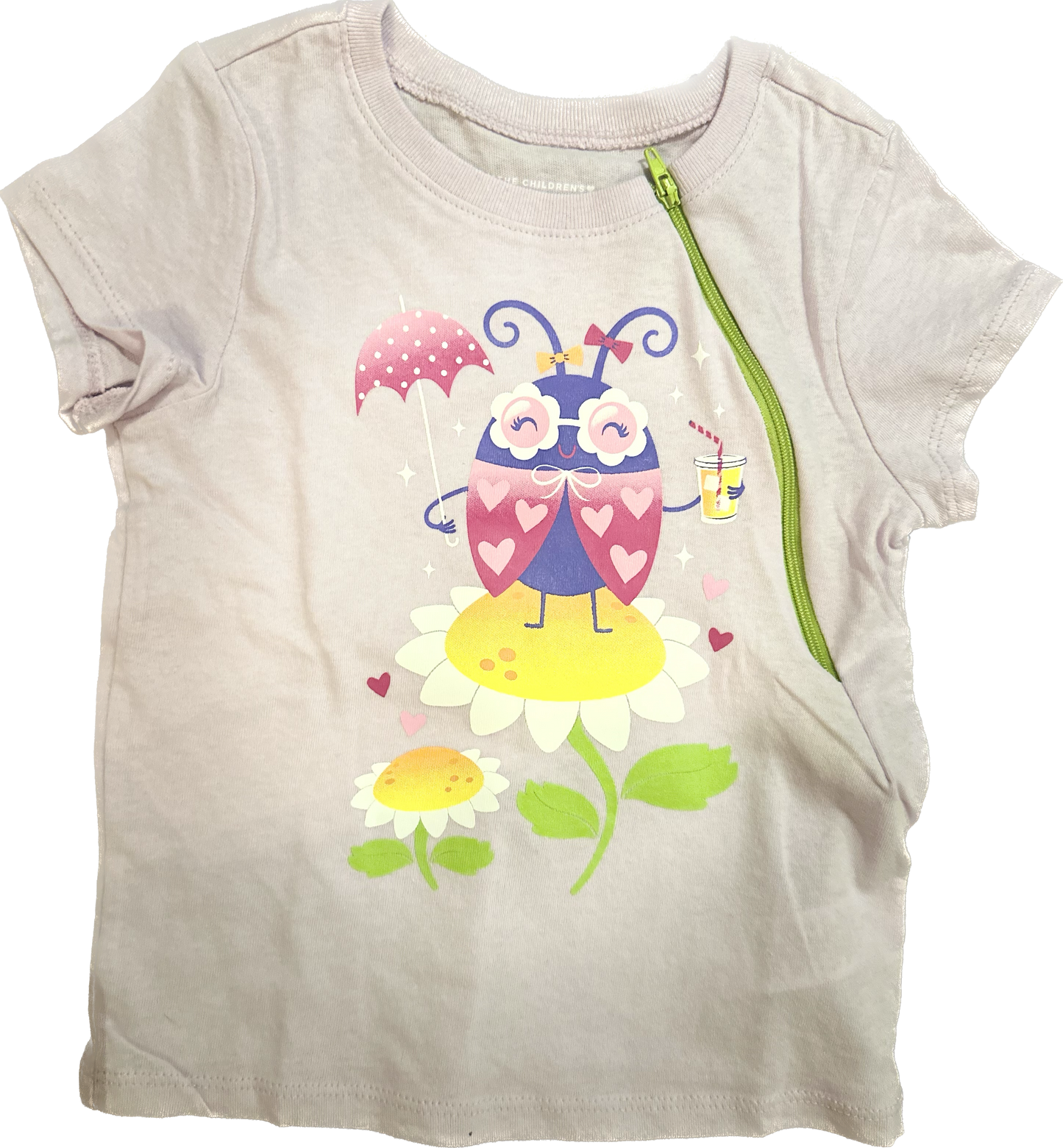 LEFT ZIPPER Bug Size 2T