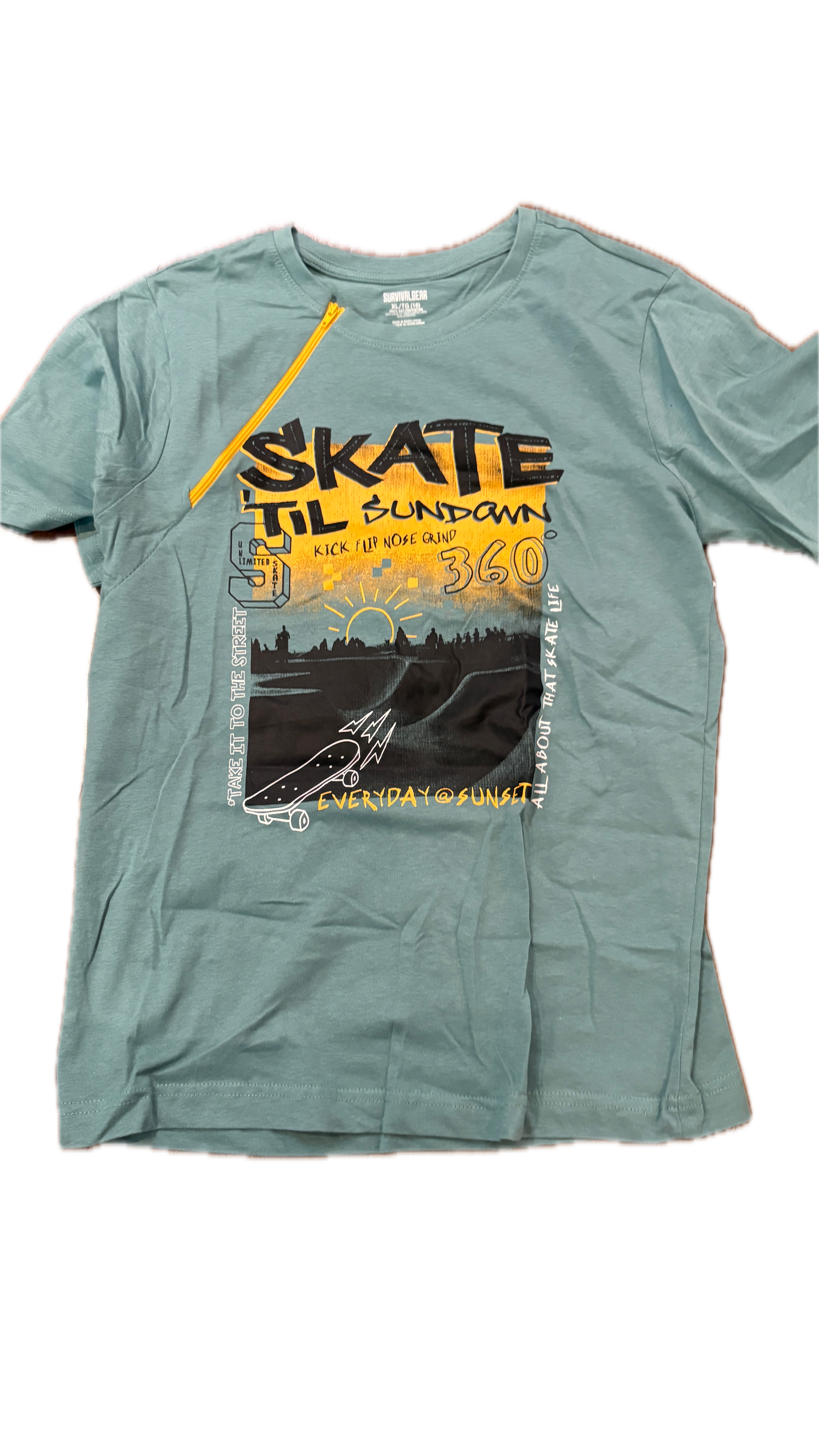 RIGHT ZIPPER Skate Till Sundown