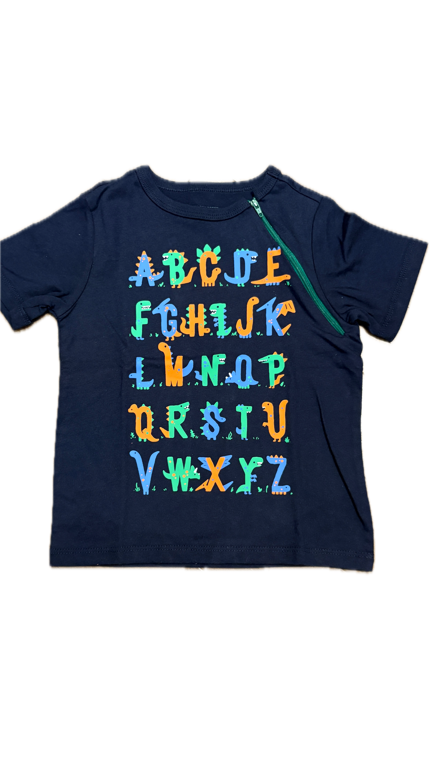 LEFT ZIPPER Alphabet