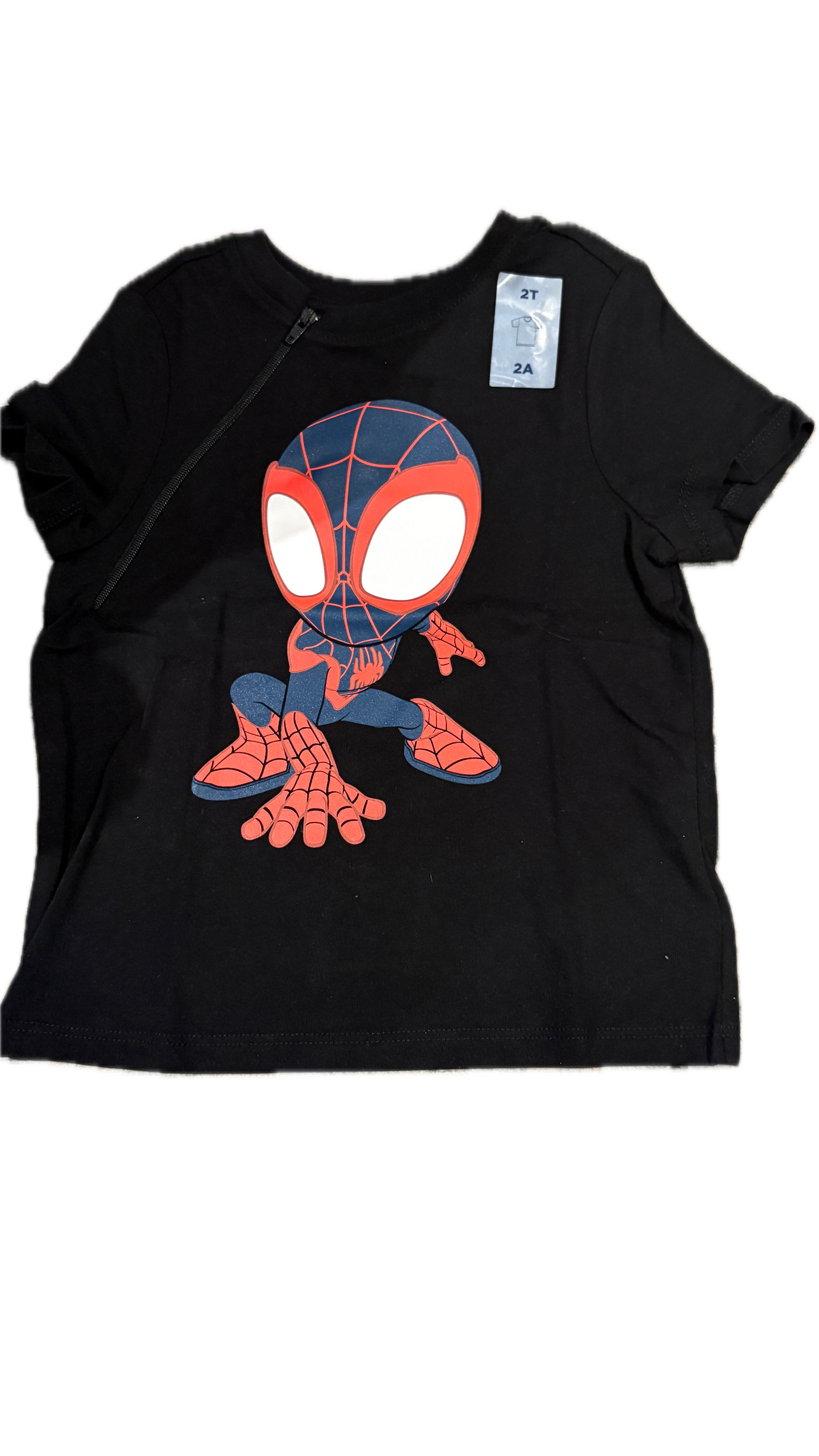 RIGHT ZIPPER Spiderman