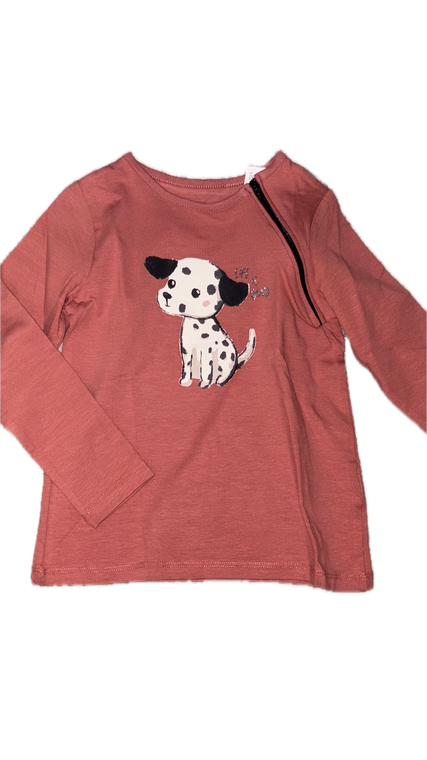 LEFT ZIPPER Life is Good