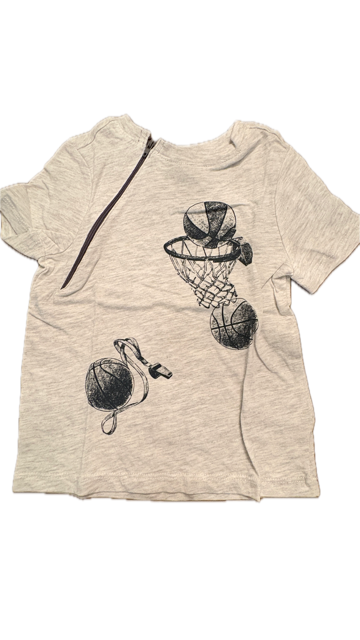 RIGHT ZIPPER Basketball