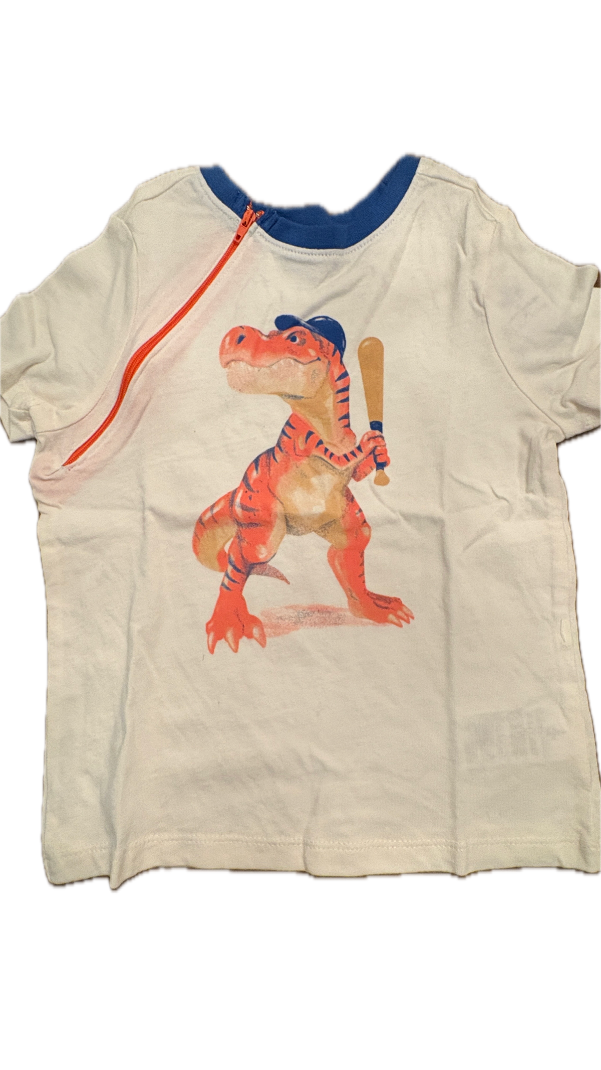 RIGHT ZIPPER Dino Baseball