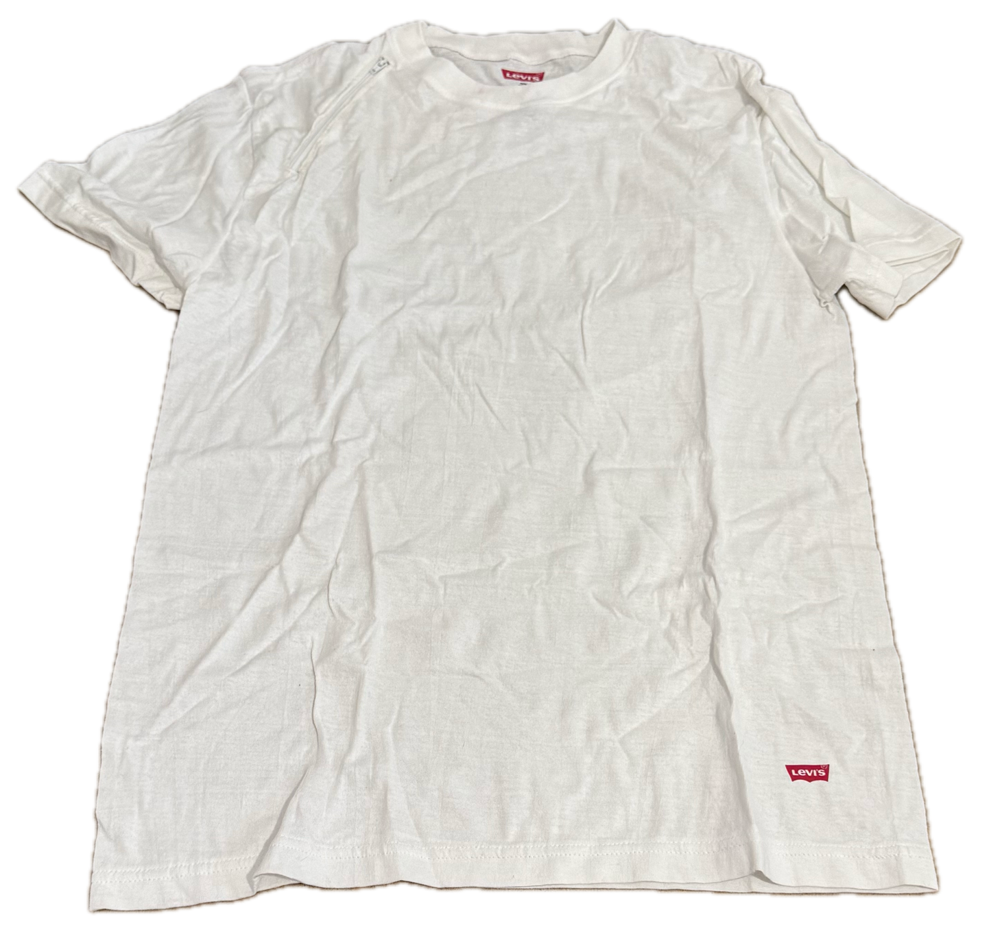 RIGHT ZIPPER GENTLY USED White