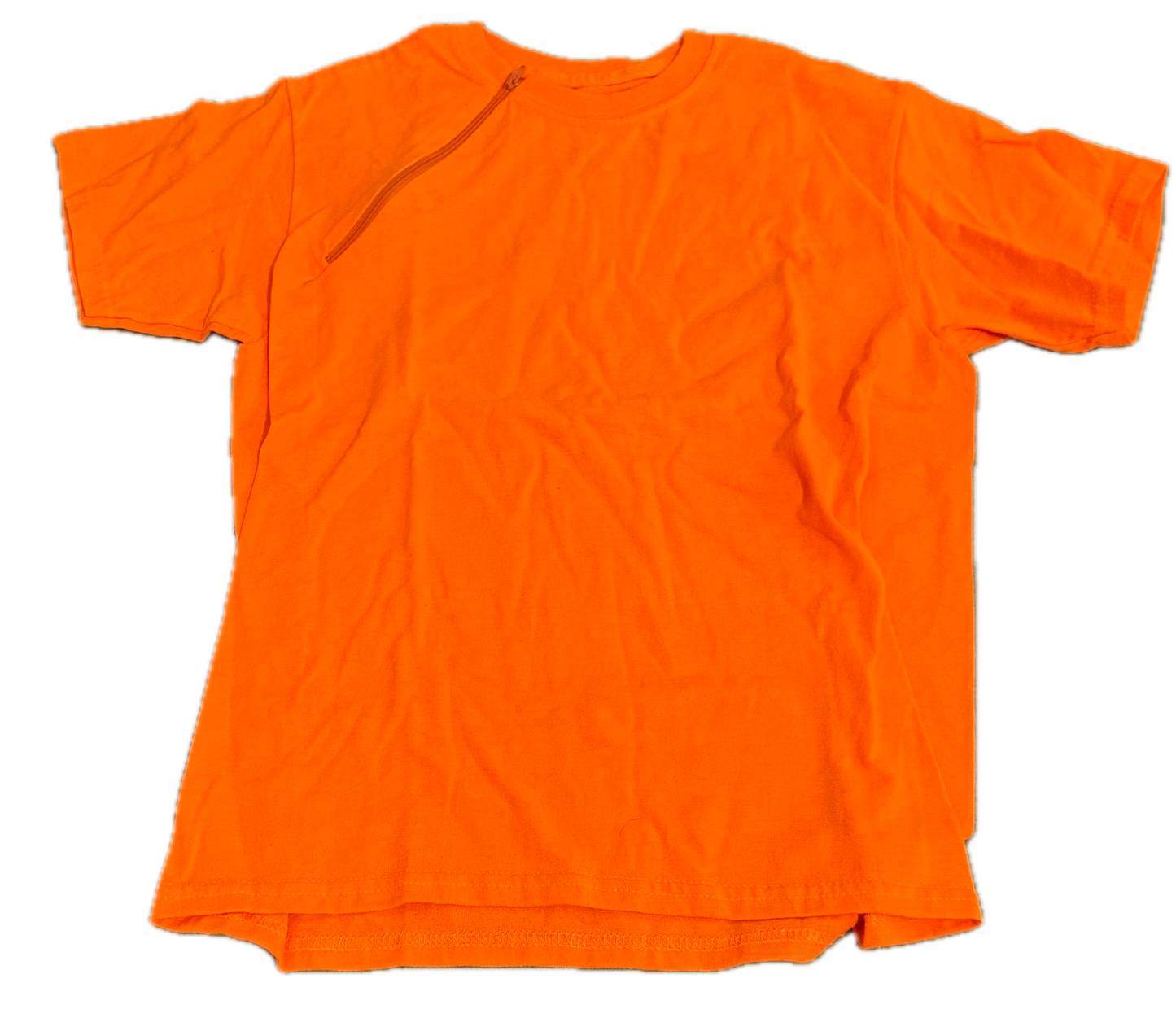 GENTLY USED RIGHT ZIPPER Orange Youth Medium