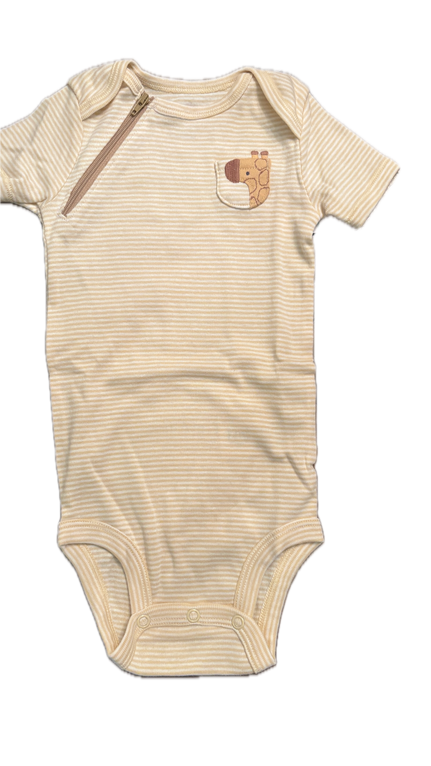 RIGHT ZIPPER Giraffe Onesie