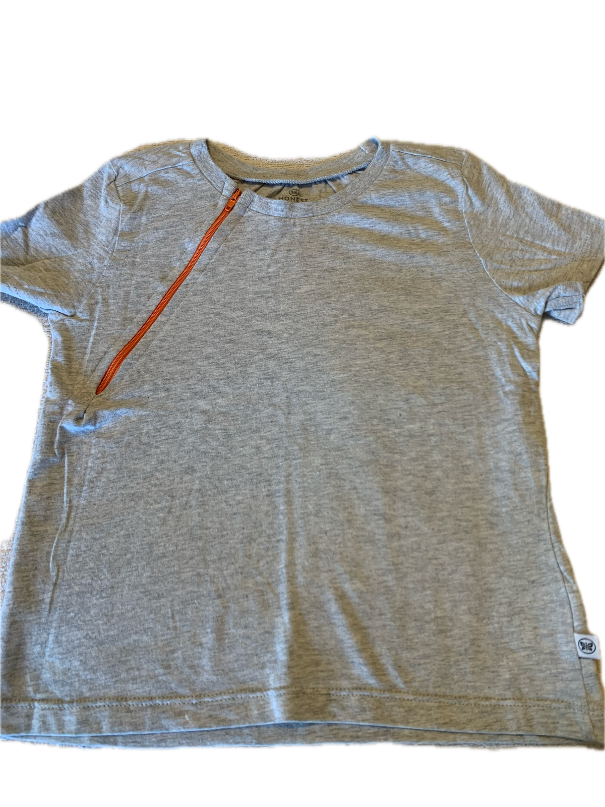 RIGHT ZIPPER Grey