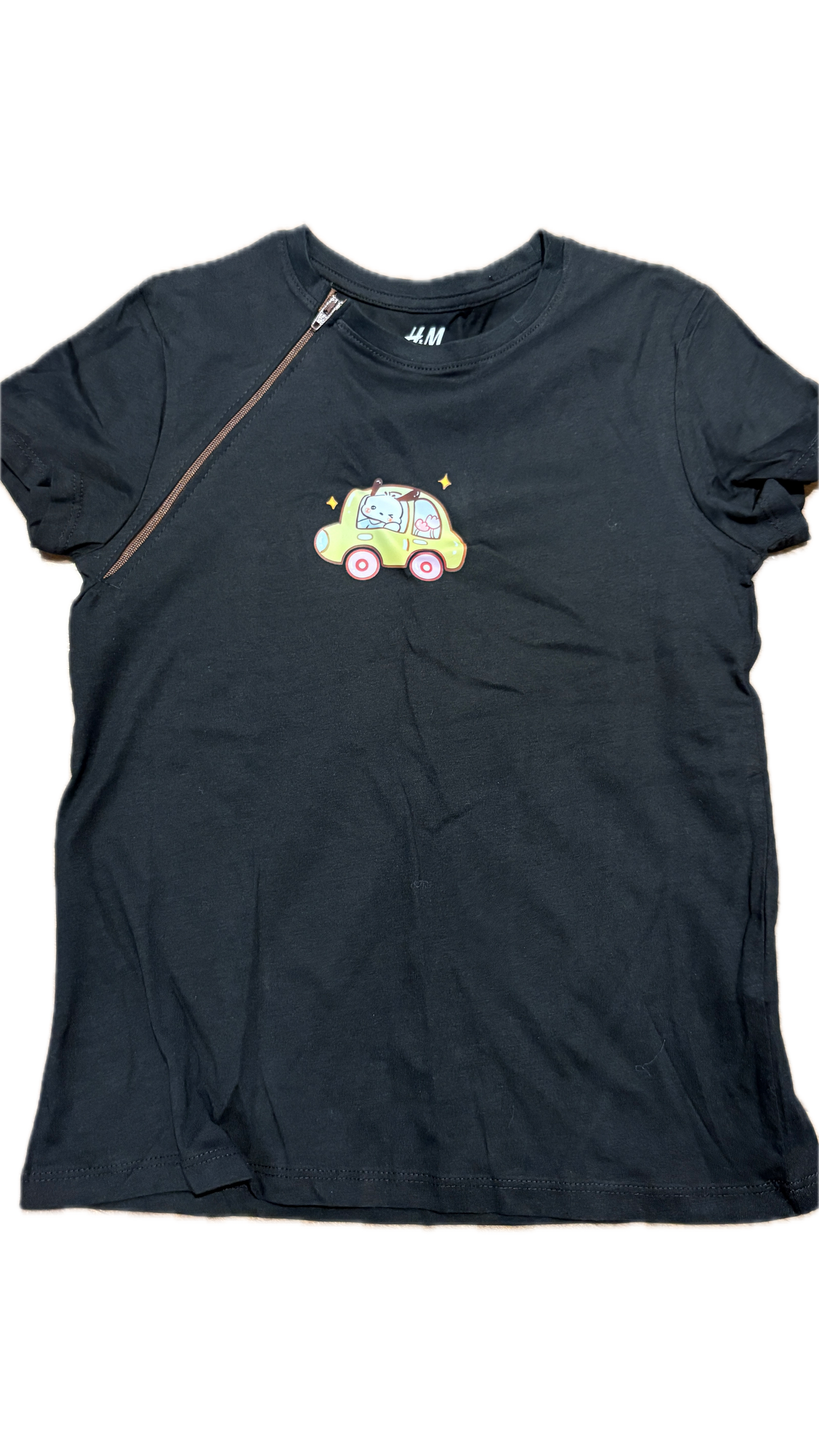 RIGHT ZIPPER Pompompurin Yellow Car