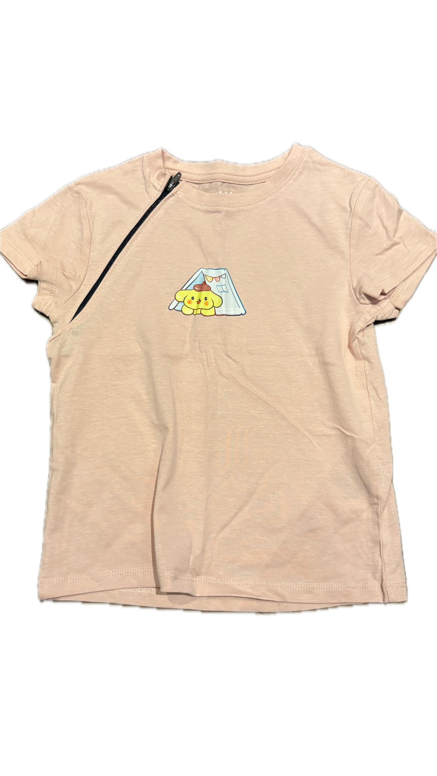 RIGHT ZIPPER Pompompurin in Tent