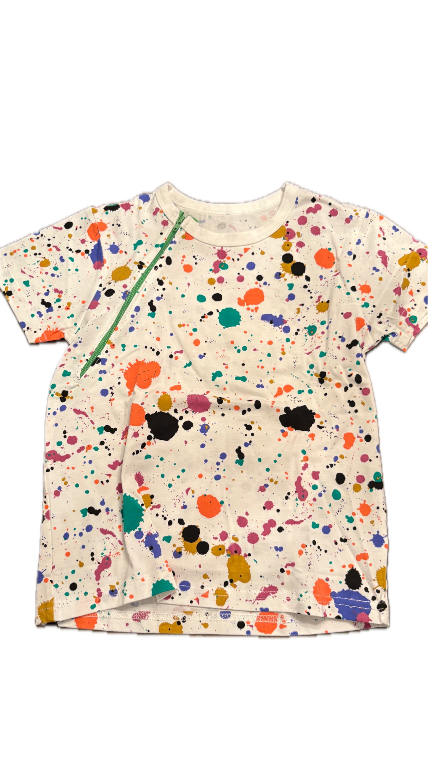 RIGHT ZIPPER Splatter