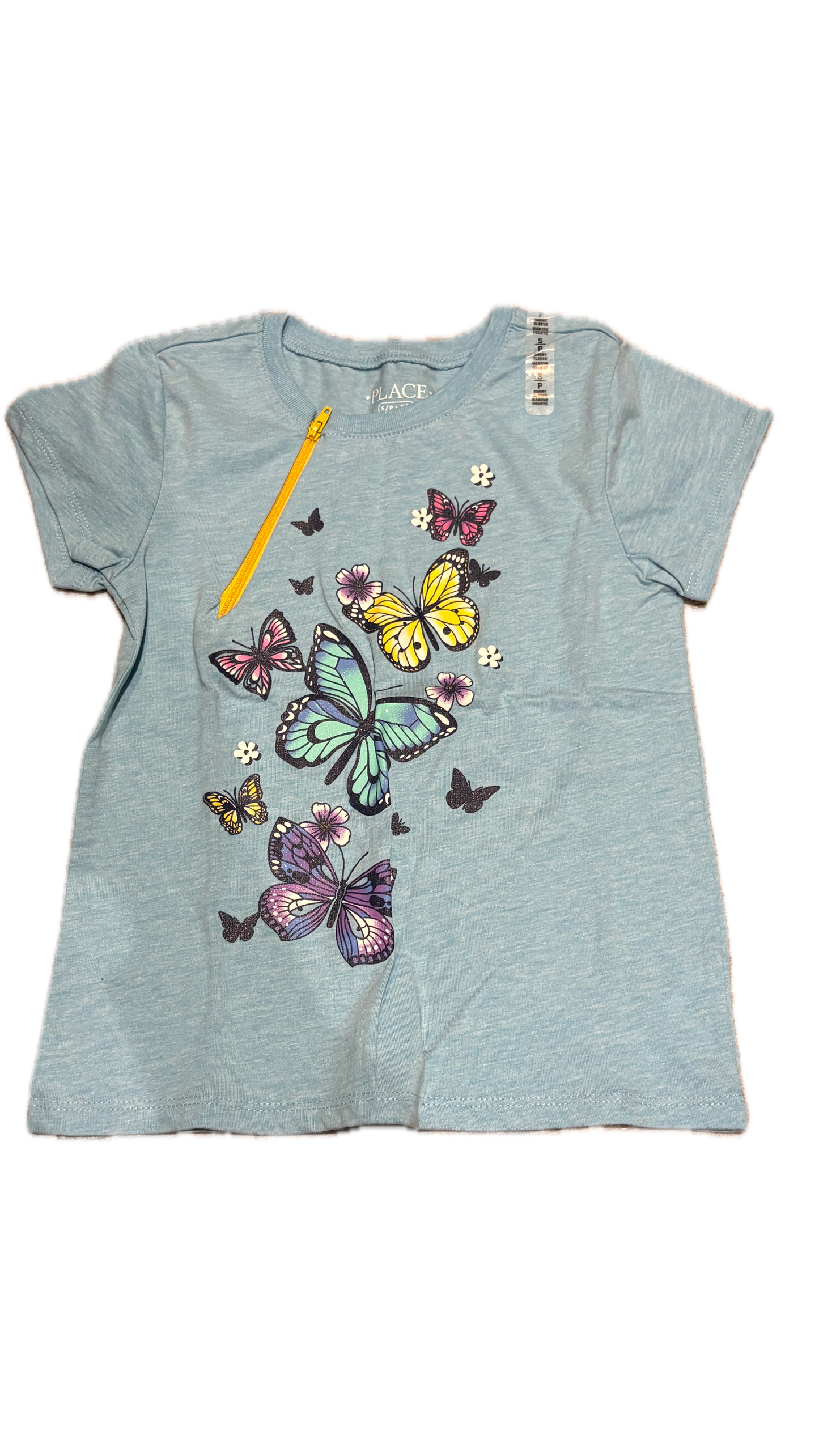 RIGHT ZIPPER Butterflies