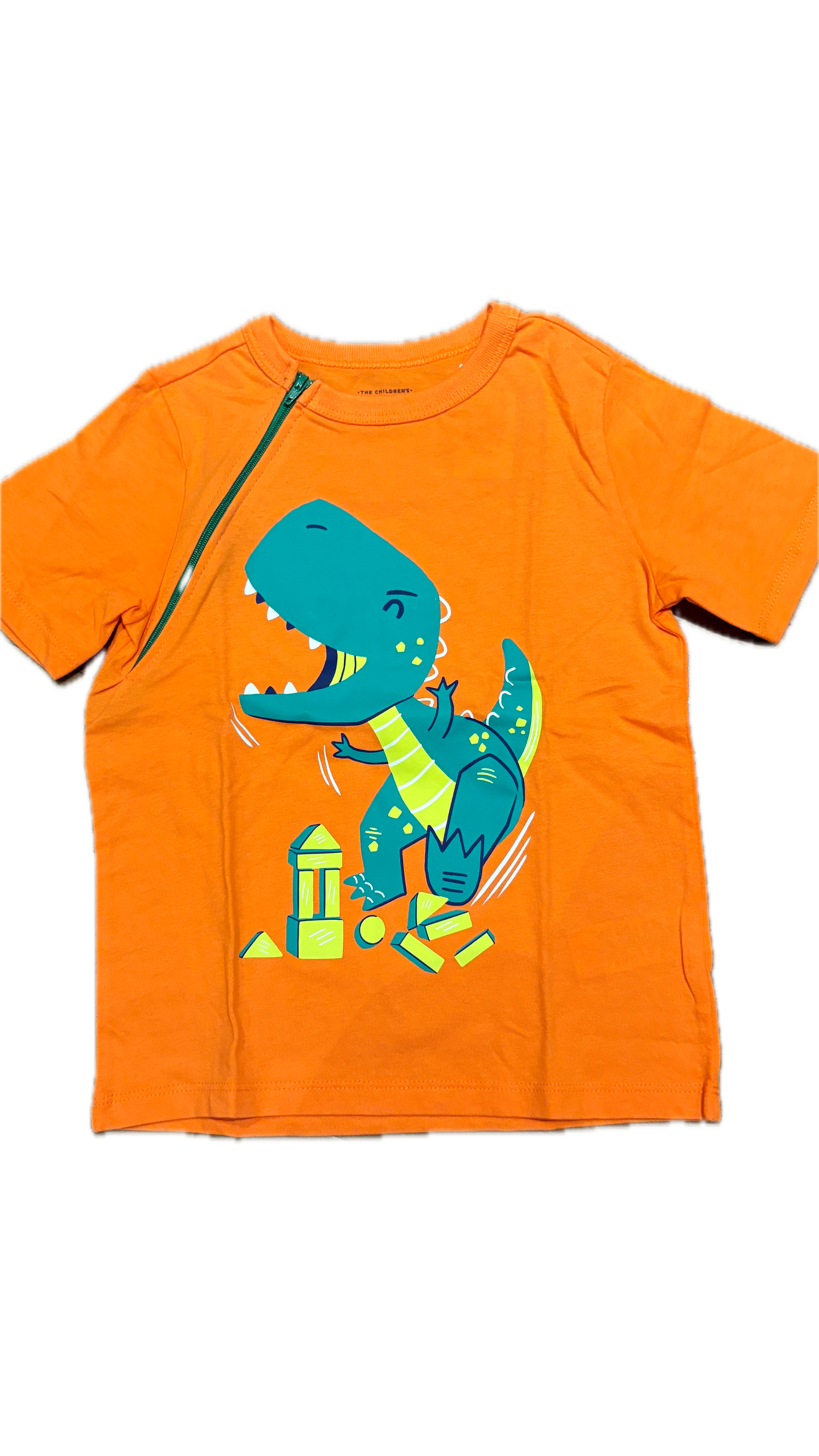 RIGHT ZIPPER Dinosaur
