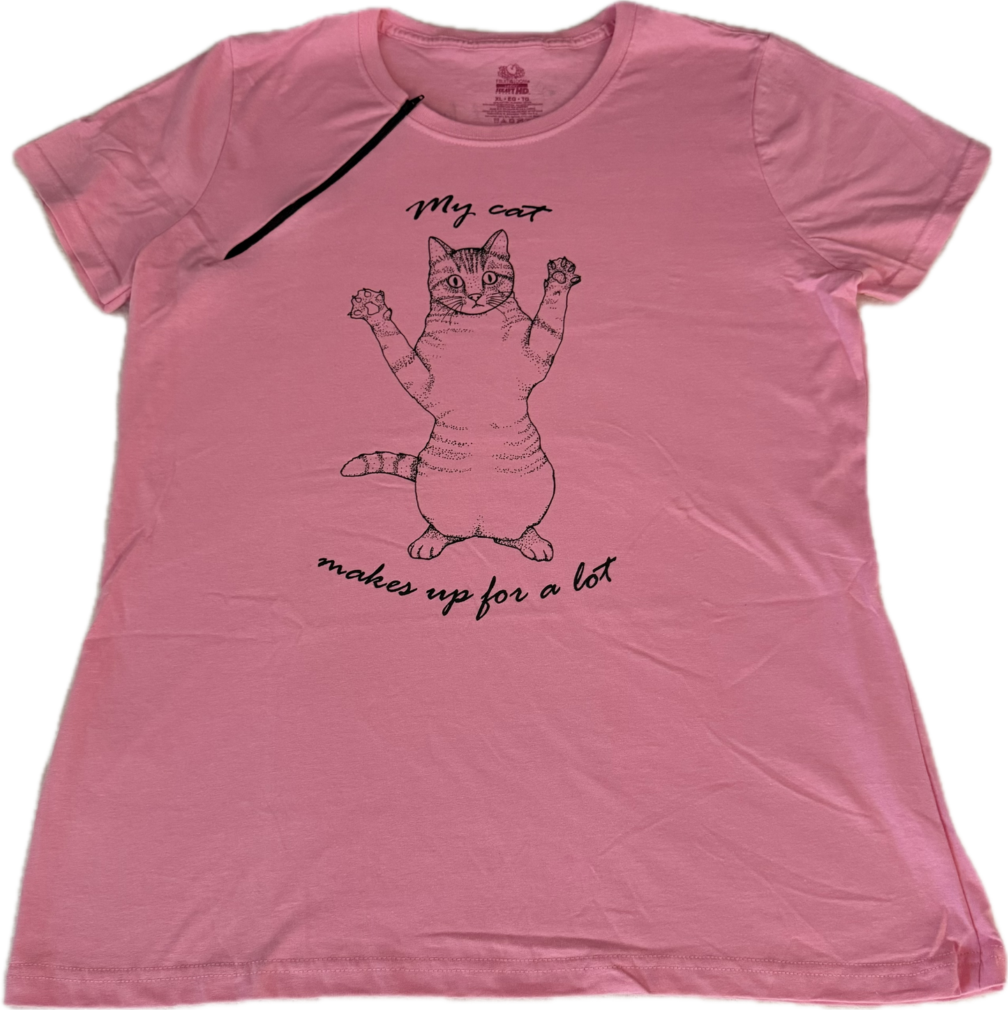 RIGHT ZIPPER My Cat Makes Up For a Lot
