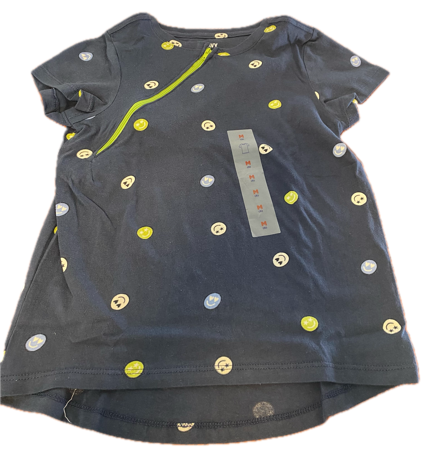 RIGHT ZIPPER Smiley Faces