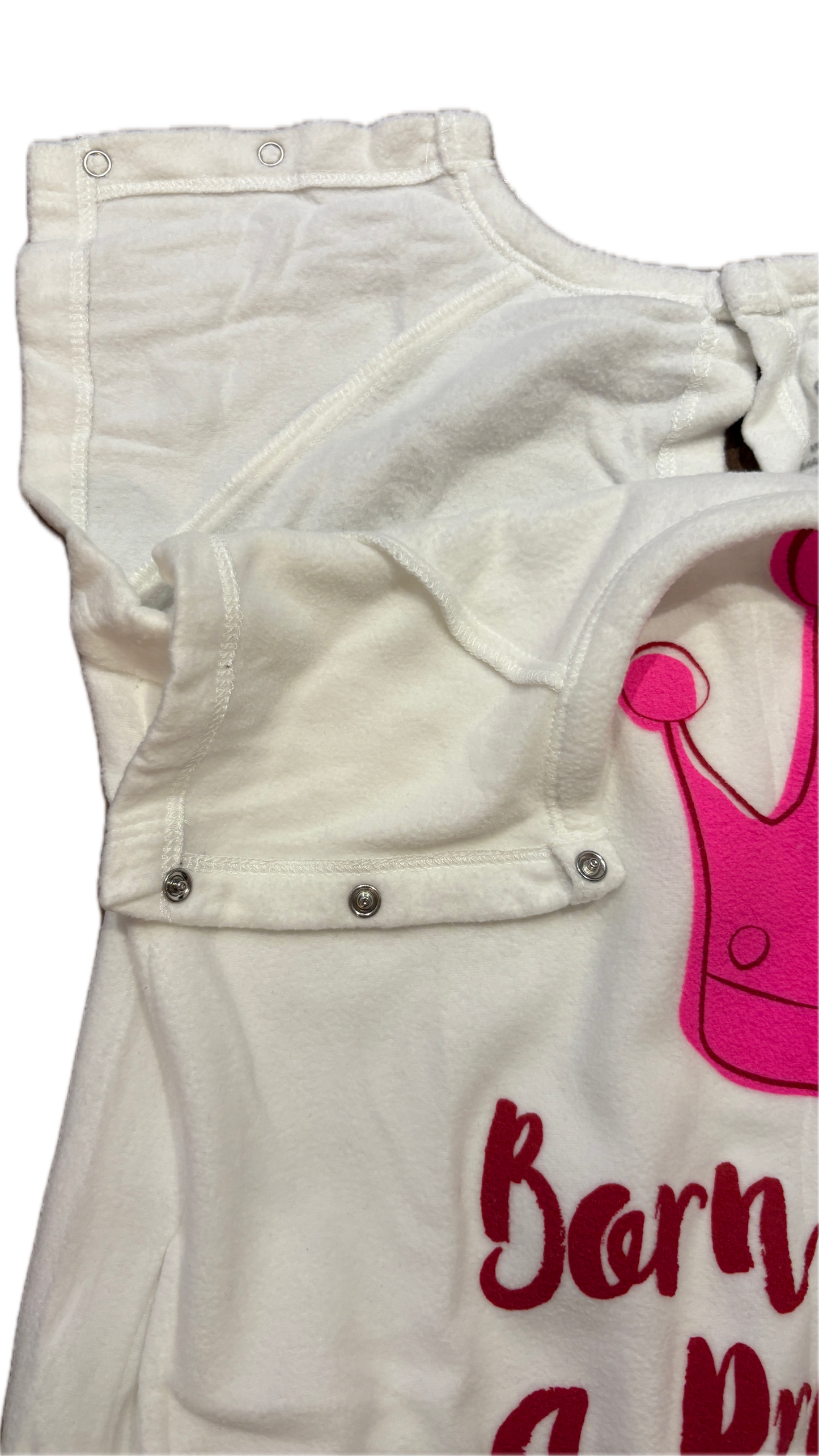 Flannel Hospital Gown - Love Warrior (Blue)