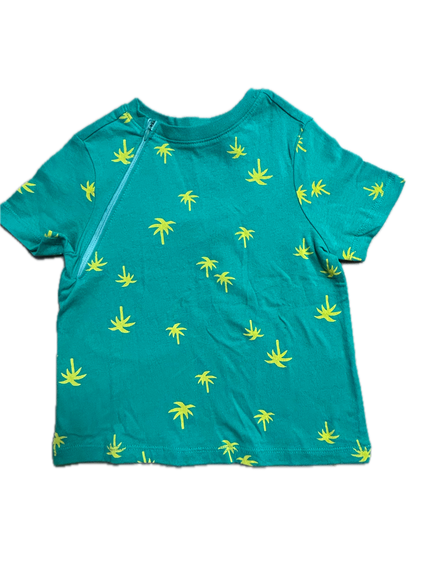 RIGHT ZIPPER Palm Trees