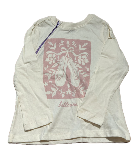 RIGHT ZIPPER Ballerina