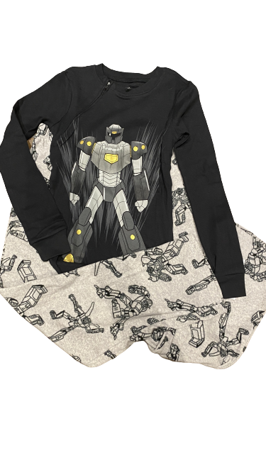 Pyjama Transformer ZIPPER DROITE Taille 12