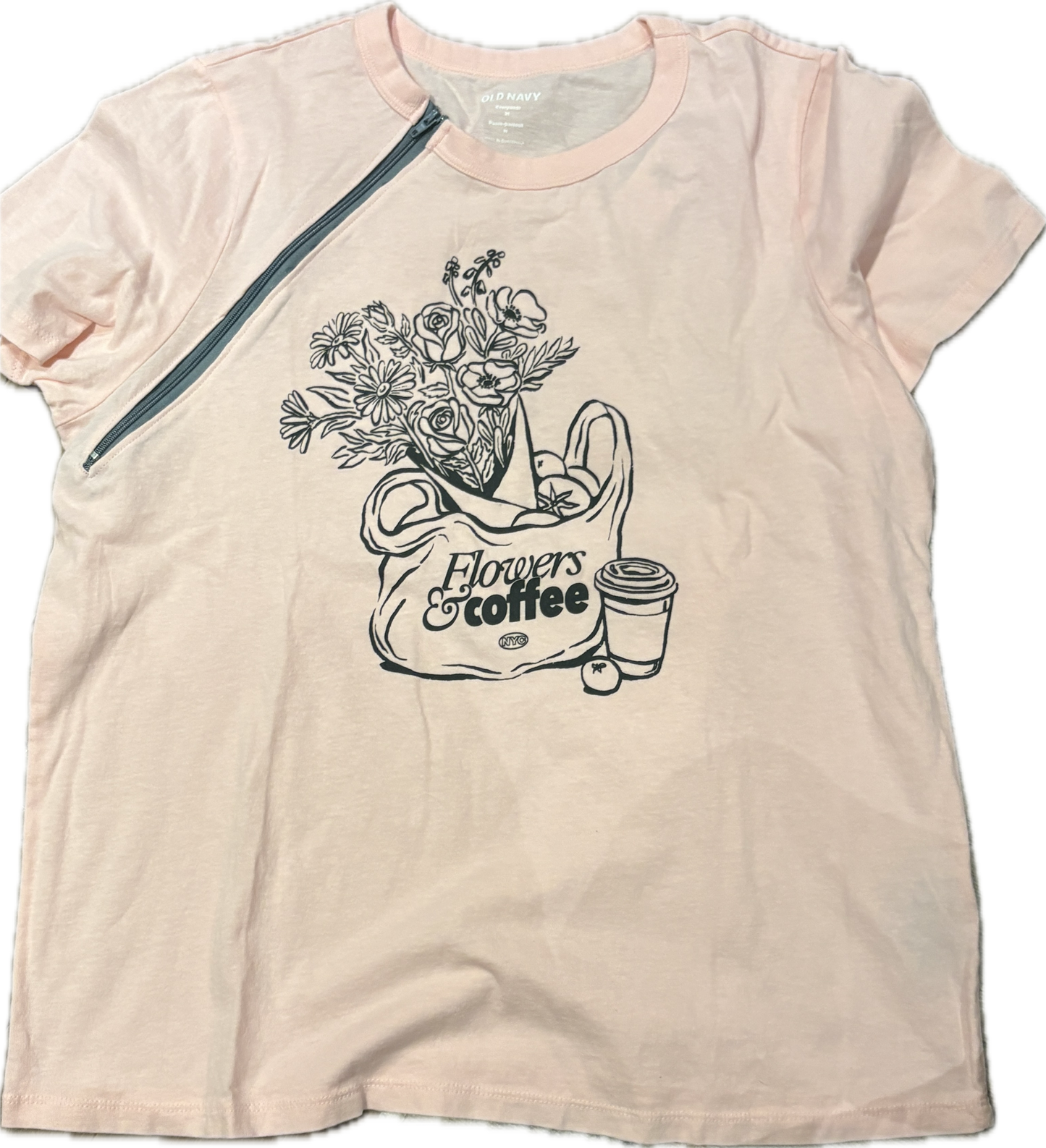 RIGHT ZIPPER Flowers & Coffee