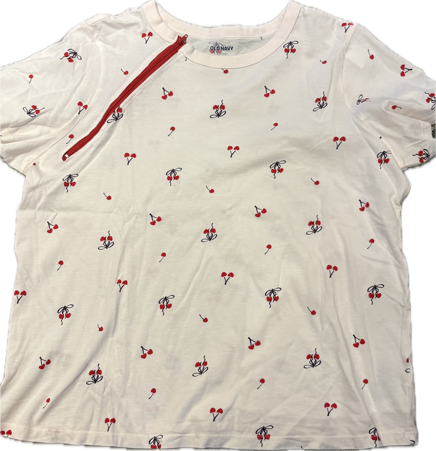 RIGHT ZIPPER Cherry Hearts