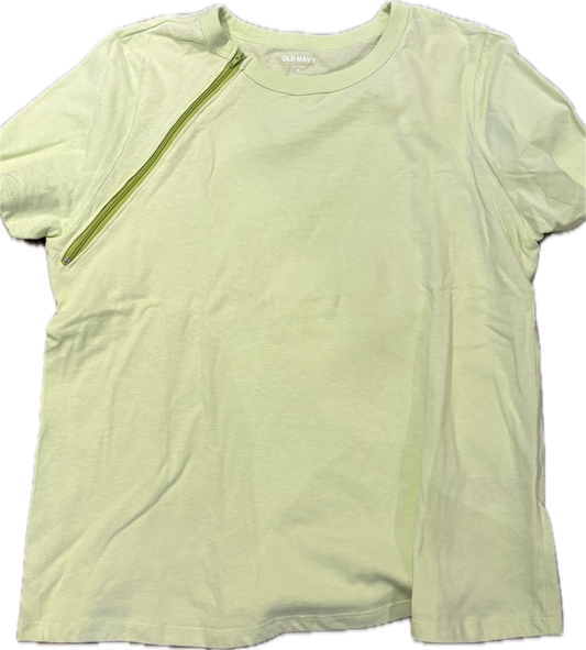 RIGHT ZIPPER Lime Green