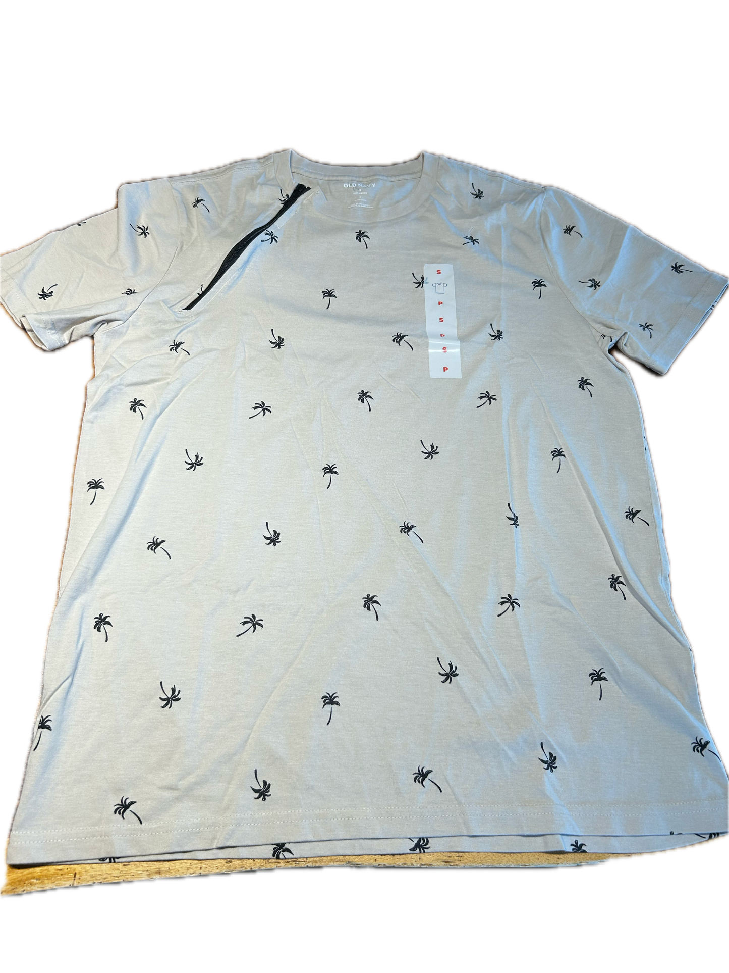 RIGHT ZIPPER Palm Trees