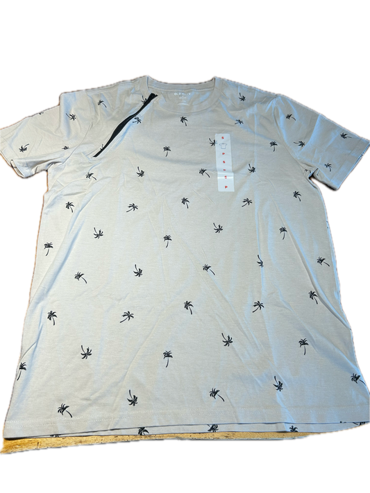 RIGHT ZIPPER Palm Trees
