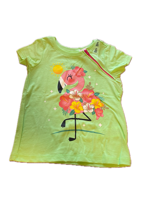 LEFT ZIPPER Flamingo