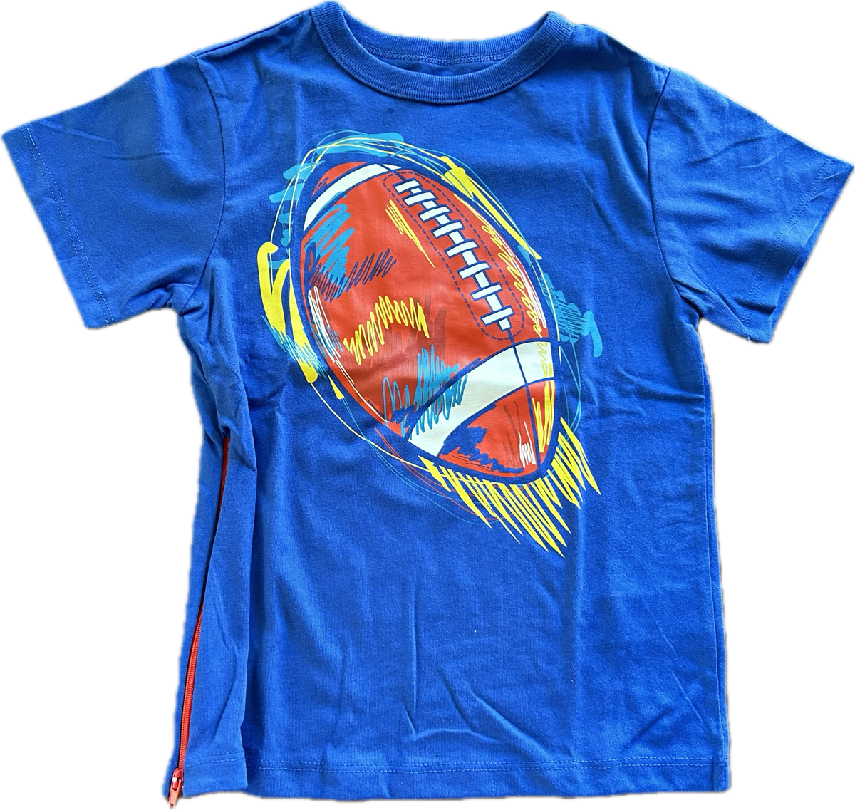 RIGHT ZIPPER Football