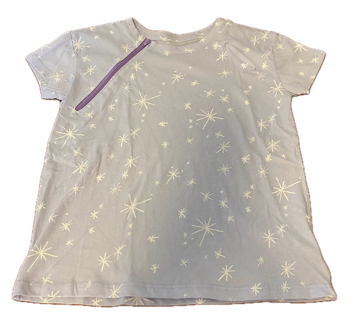 RIGHT ZIPPER Frosty Stars
