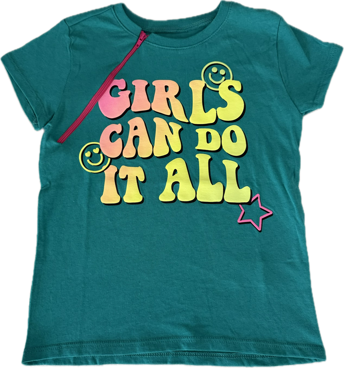 RIGHT ZIPPER Girls Can Do It All
