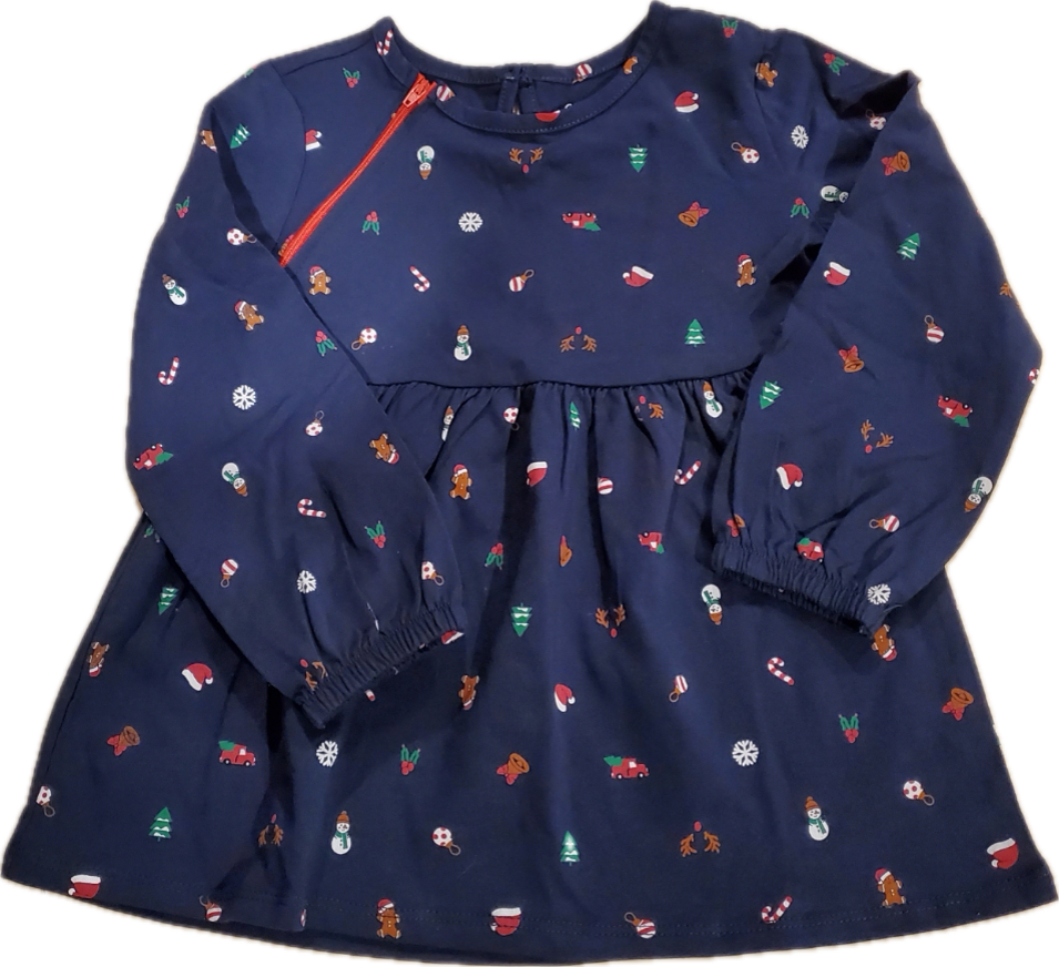 RIGHT ZIPPER Christmas Dress