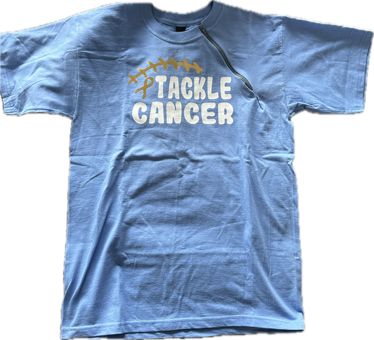 LEFT ZIPPER Tackle Cancer Youth XL