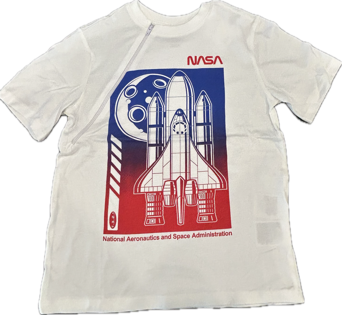 RIGHT ZIPPER NASA