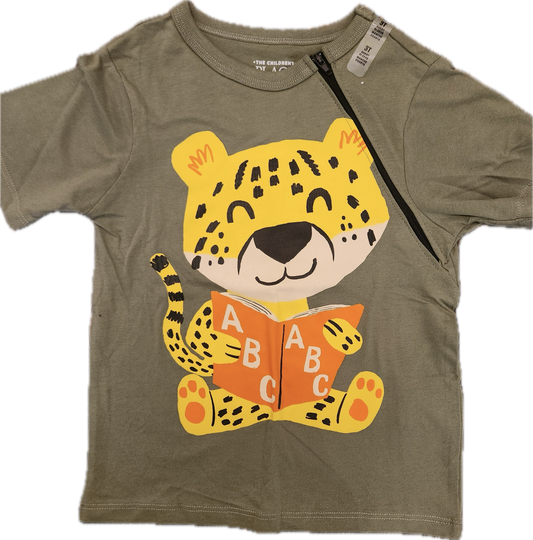 LEFT ZIPPER Reading Cheetah