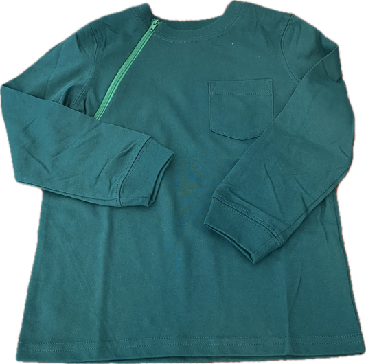 RIGHT ZIPPER Green with Pocket