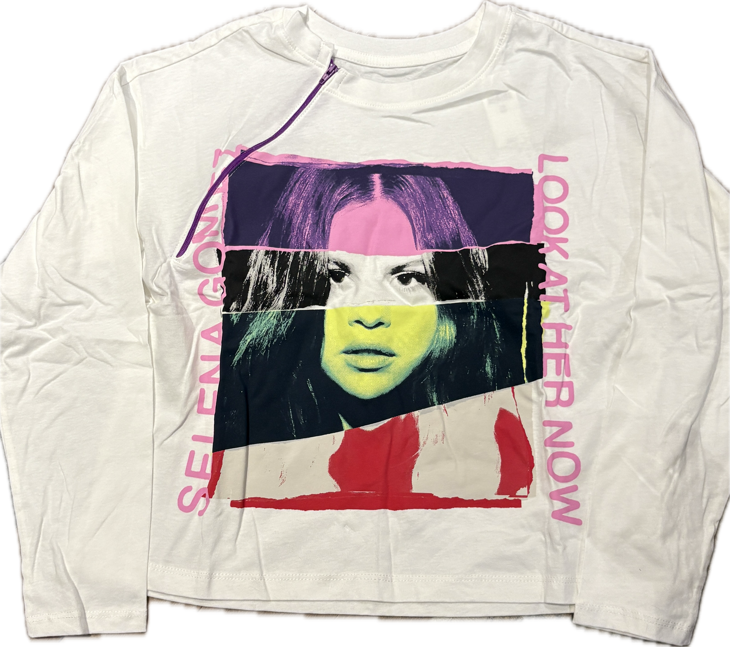 RIGHT ZIPPER Selena Gomez