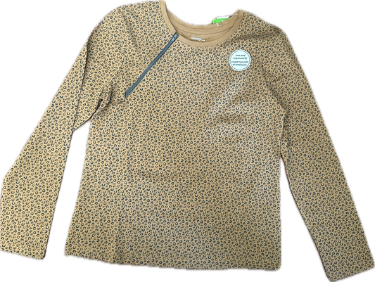 RIGHT ZIPPER Cheetah Size 10-12