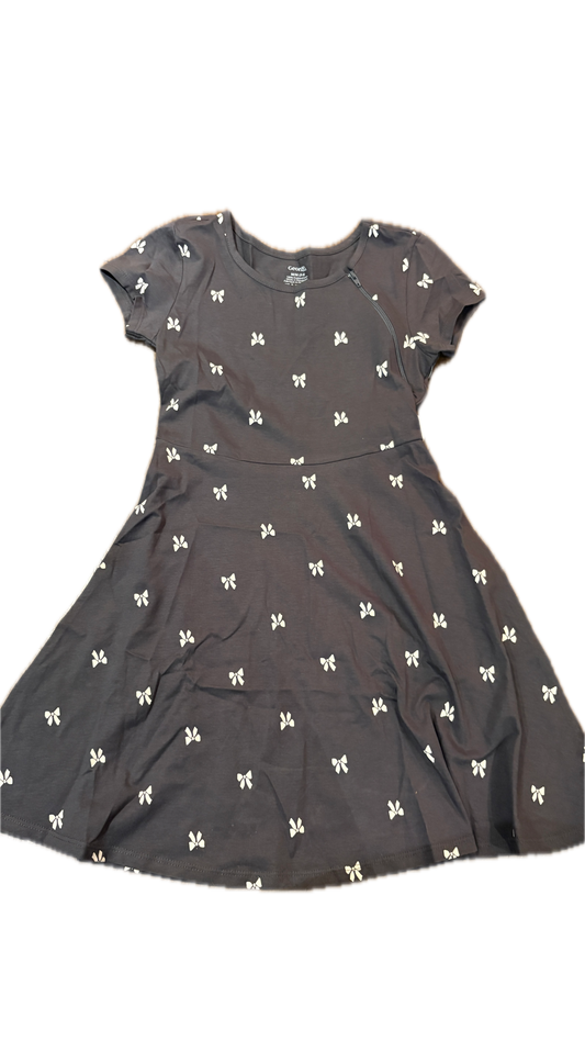 LEFT ZIPPER Bow Dress