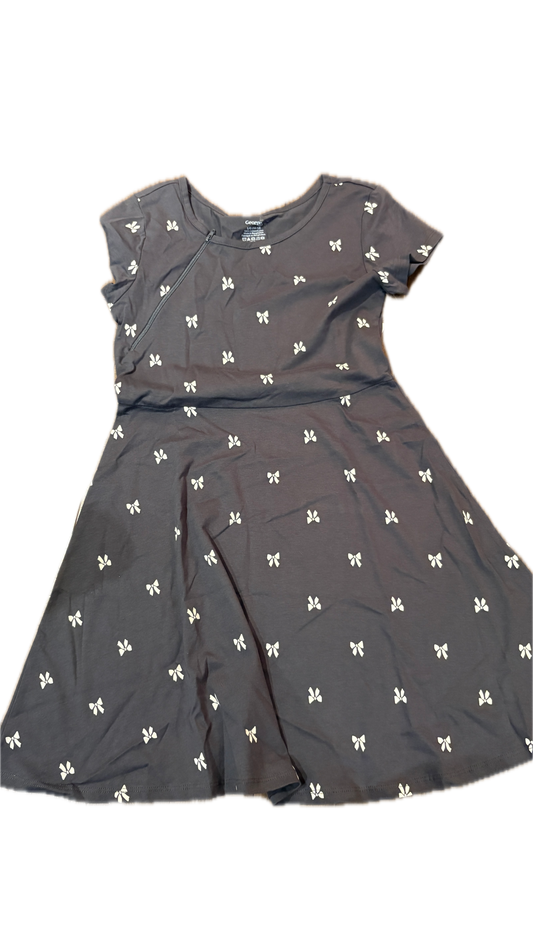 RIGHT ZIPPER Bow Dress
