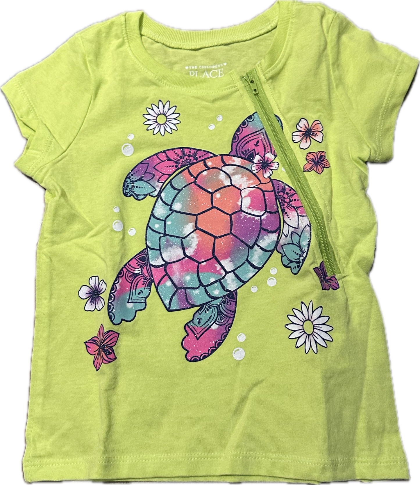 LEFT ZIPPER Turtle Size 3