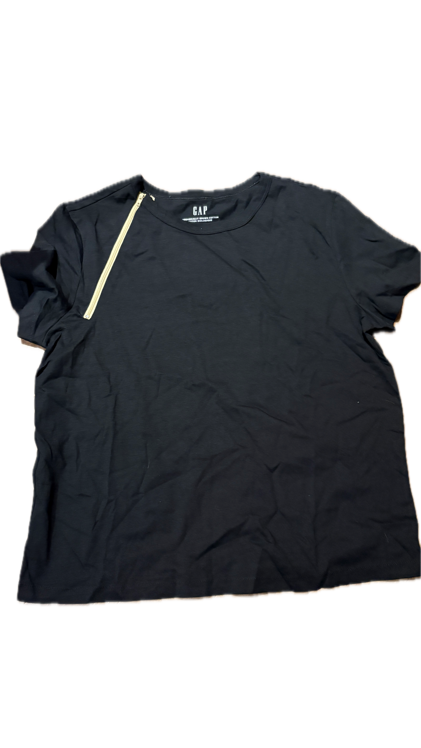 RIGHT ZIPPER Black