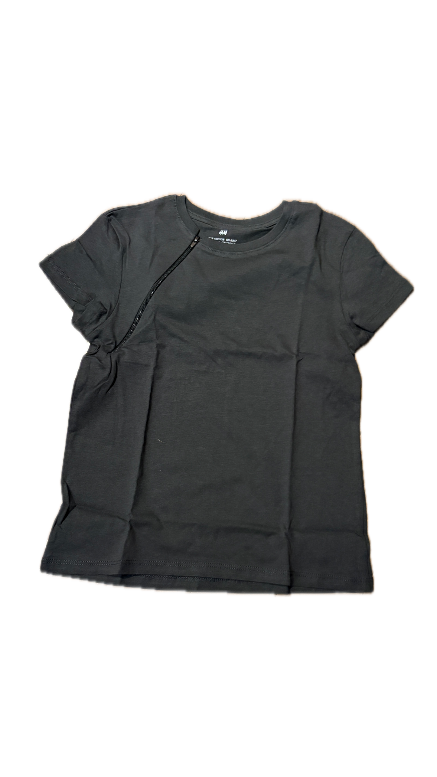 RIGHT ZIPPER Black